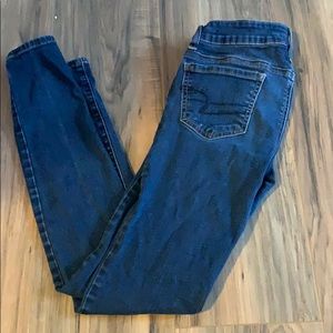 American eagle jeans size 0 jegging